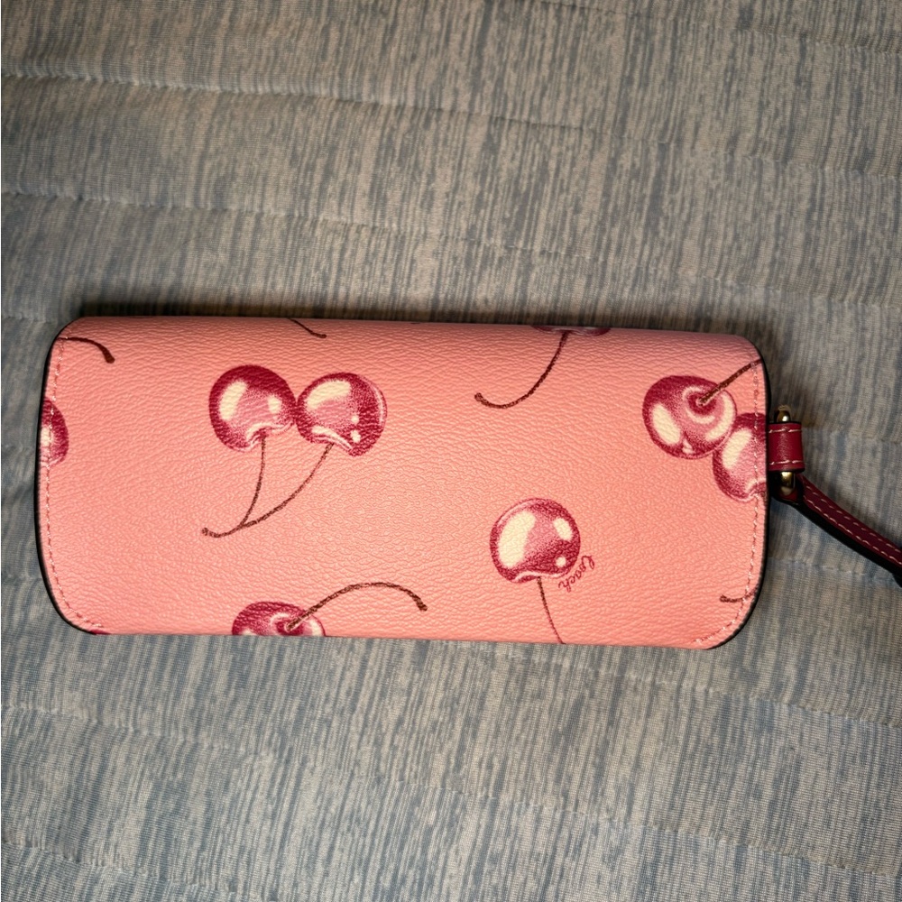 Coach cherry sunglasses case nwot - Picture 2 of 3